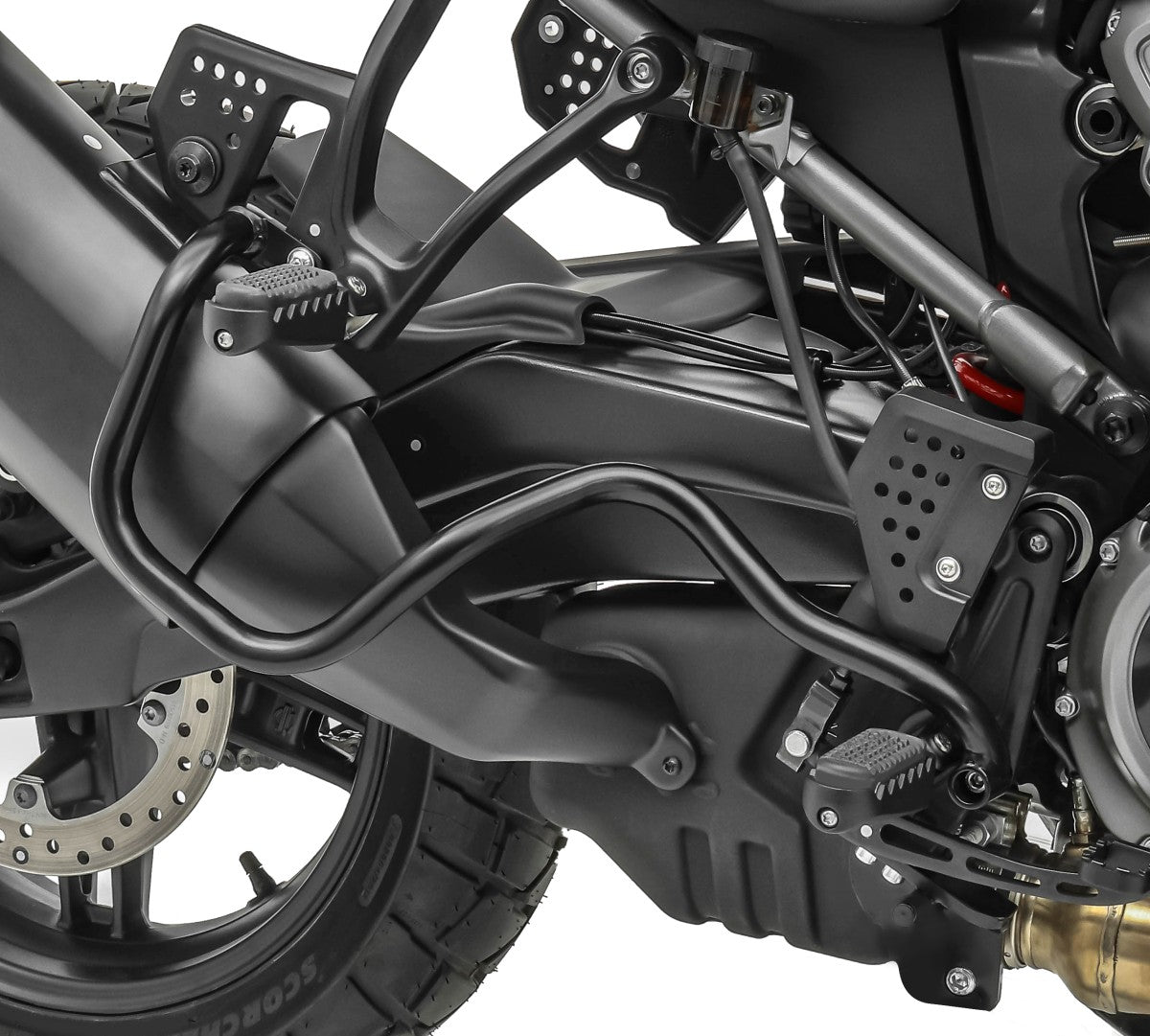 Crash bar pentru Harley Davidson  Pan America 1250 / Special 21-24, Partea de jos, Negru Protectie motor