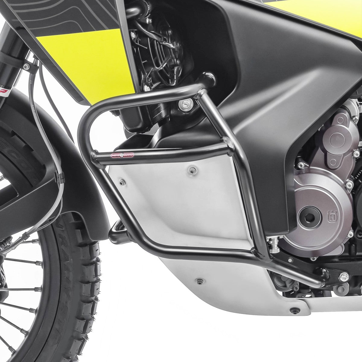 Crash bar pentru Husqvarna Norden 901 21-22, Partea de jos, Negru Protectie motor