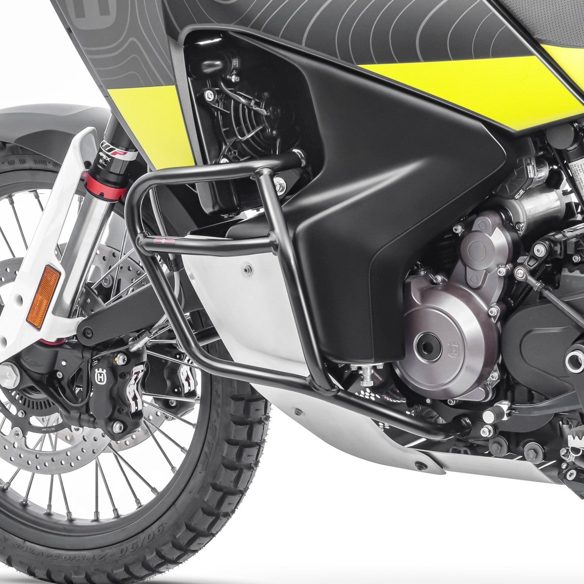 Crash bar pentru Husqvarna Norden 901 21-22, Partea de jos, Negru Protectie motor