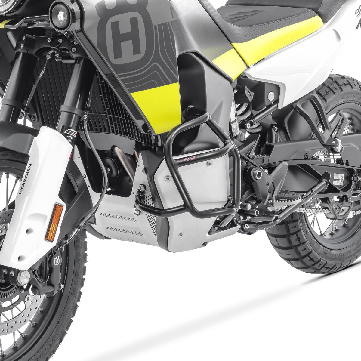 Crash bar pentru Husqvarna Norden 901 21-22, Partea de jos, Negru Protectie motor