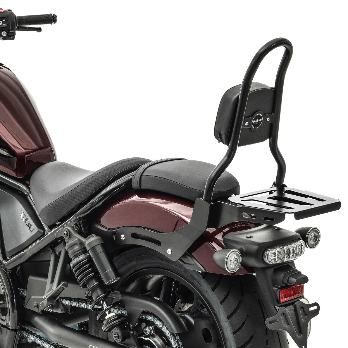 Sissy Bar CSM+Portbagaj Honda Rebel 1100 21-22