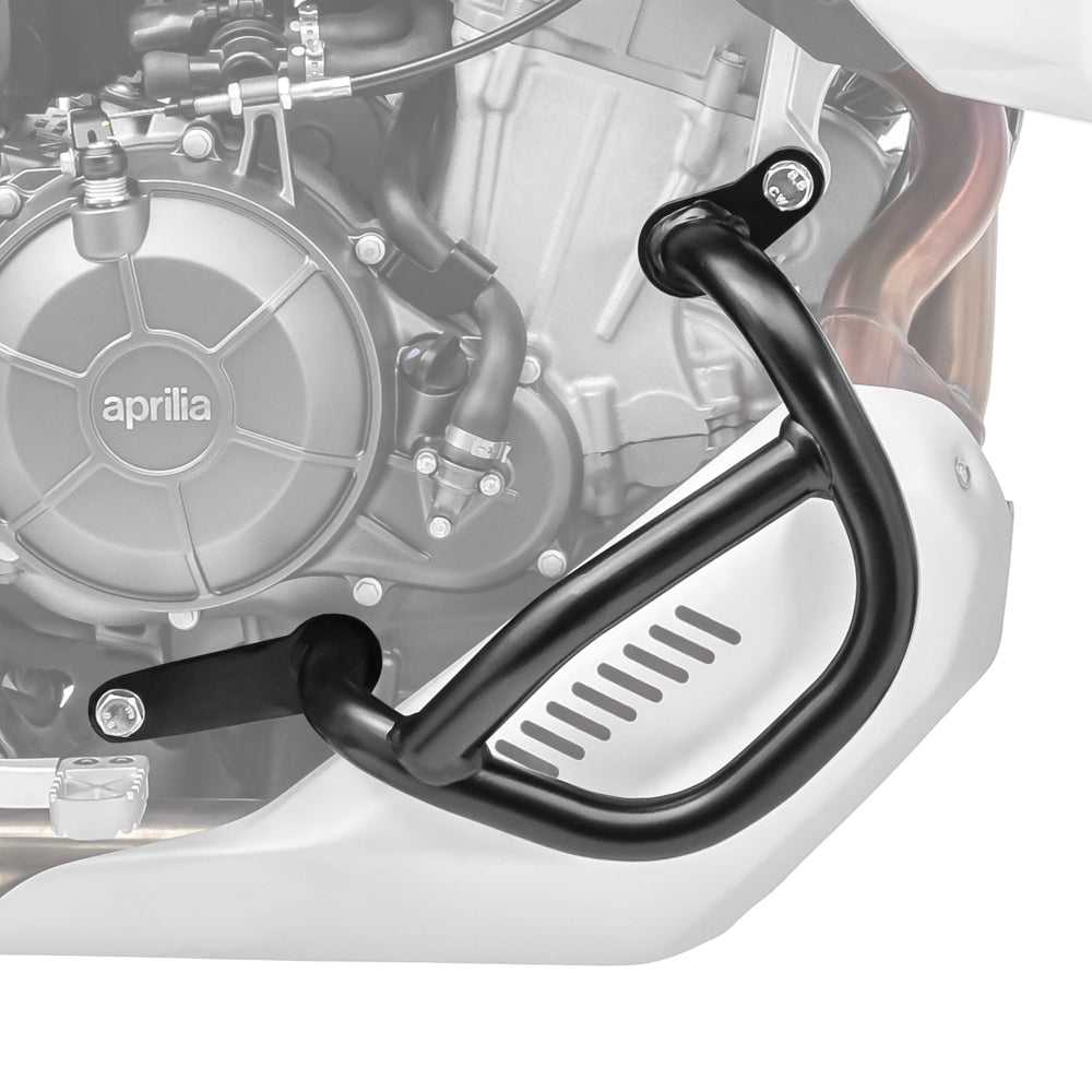 Crash bar pentru Aprilia Tuareg 660 2022, Partea Inferioara, Negru Protectie motor