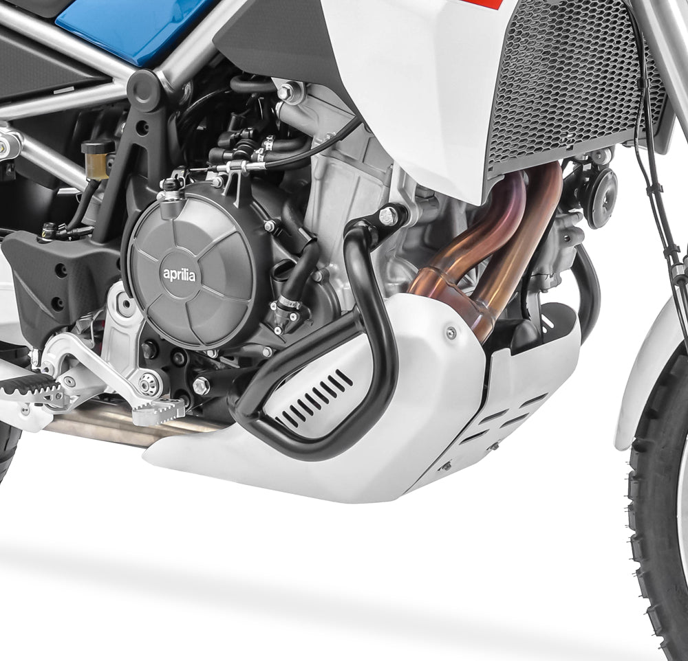 Crash bar pentru Aprilia Tuareg 660 2022, Partea Inferioara, Negru Protectie motor