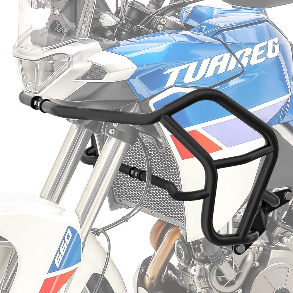 Crash bar pentru Aprilia Tuareg 660 2022, Negru Protectie motor