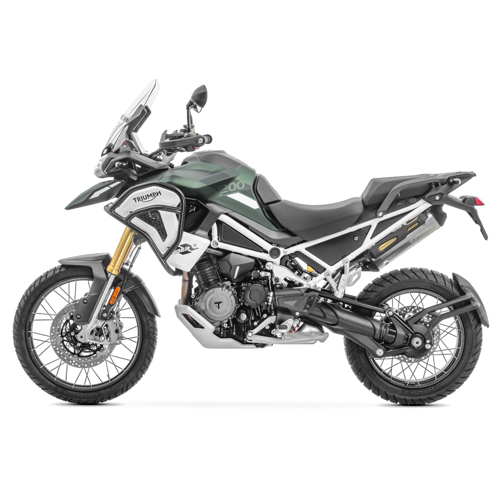 Crash bar pentru Triumph Tiger 1200 GT / Pro 22-24, Partea de sus, Negru Protectie motor