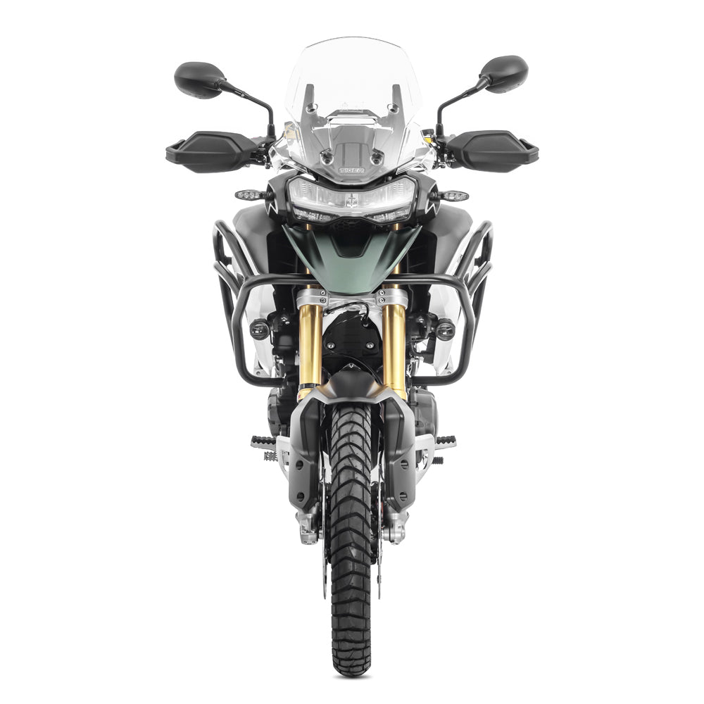 Crash bar pentru Triumph Tiger 1200 GT / Pro 22-24, Partea de sus, Negru Protectie motor