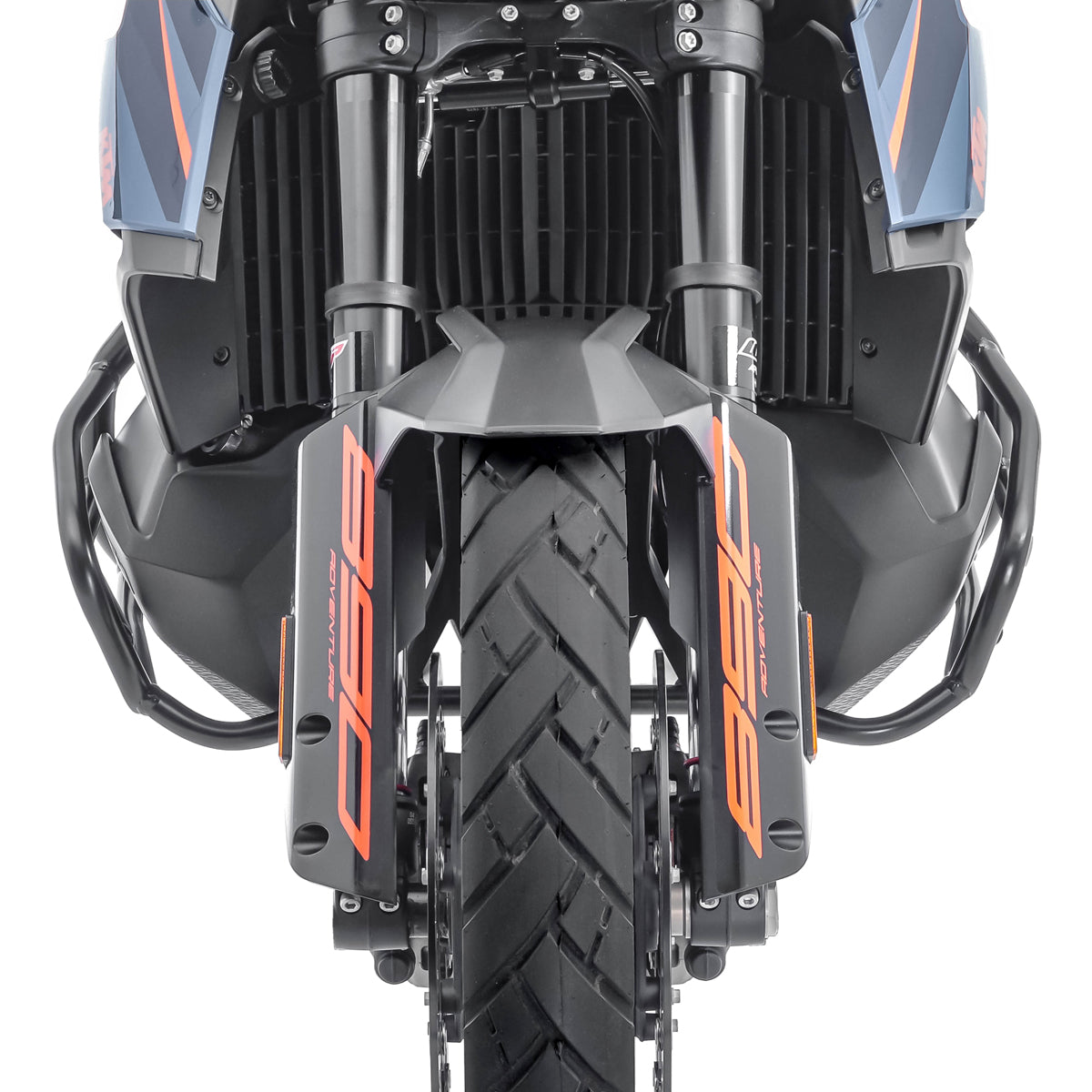 Crash bar pentru KTM 890 Adventure/ R 21-22, Partea inferioara, Negru Protectie motor