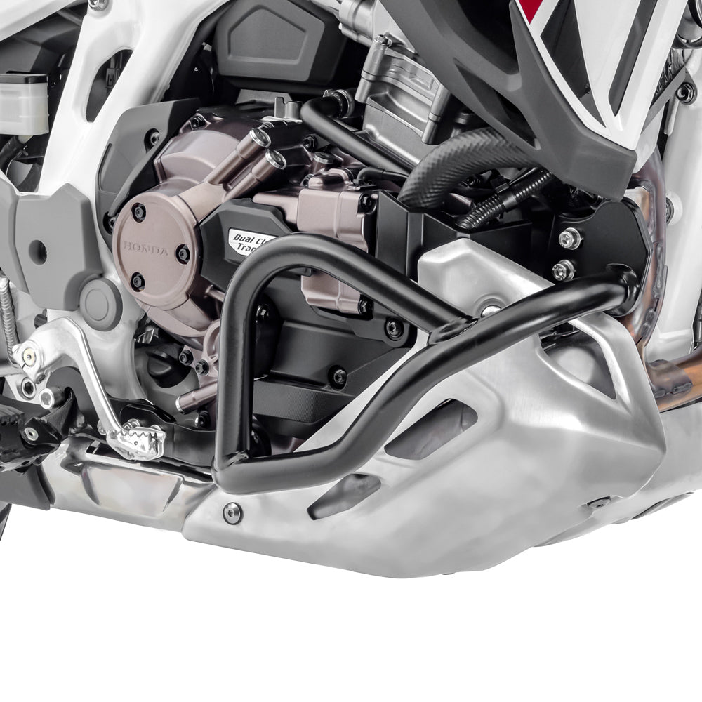 Crash bar pentru Honda Africa Twin Adventure Sports 1100 20-23, Partea de jos, Negru Protectie motor