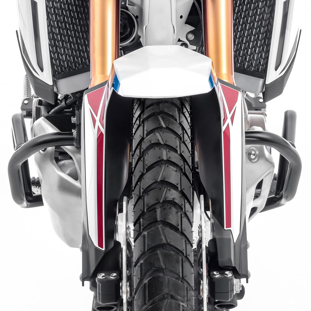 Crash bar pentru Honda Africa Twin Adventure Sports 1100 20-23, Partea de jos, Negru Protectie motor