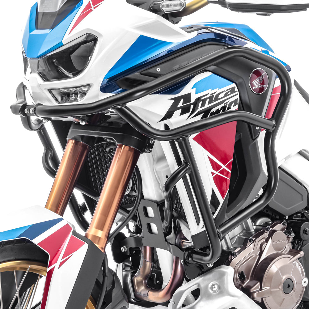 Crash bar pentru Honda Africa Twin Adventure Sports 1100 20-23, Partea de sus, Negru Protectie motor