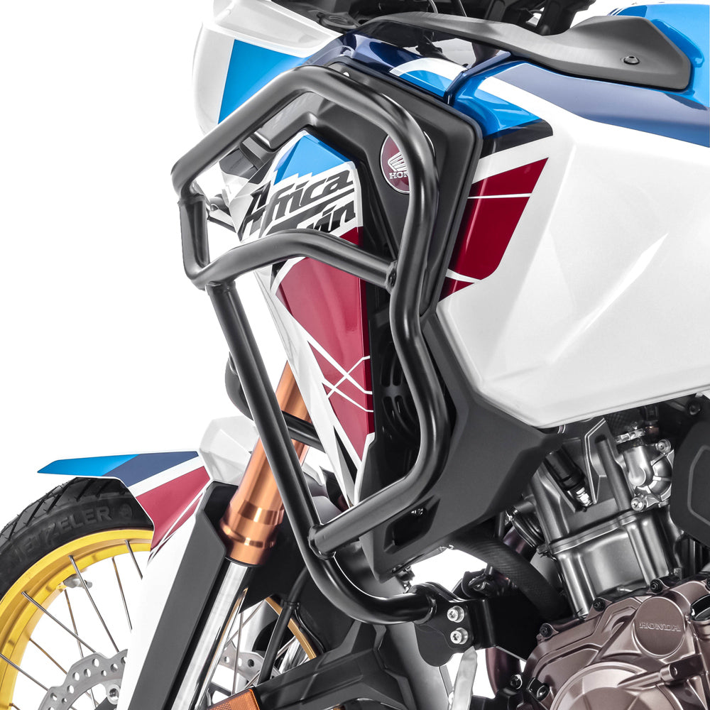 Crash bar pentru Honda Africa Twin Adventure Sports 1100 20-23, Partea de sus, Negru Protectie motor