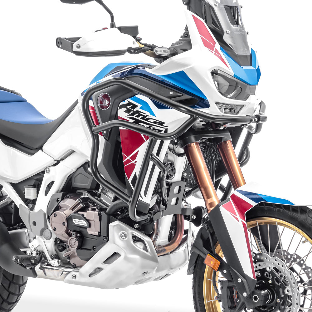 Crash bar pentru Honda Africa Twin Adventure Sports 1100 20-23, Partea de sus, Negru Protectie motor