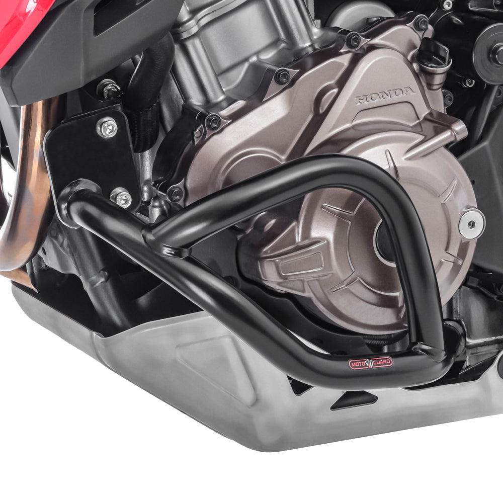 Crash bar pentru Honda Africa Twin 1000 L 16-19, Partea de jos, Negru Protectie motor