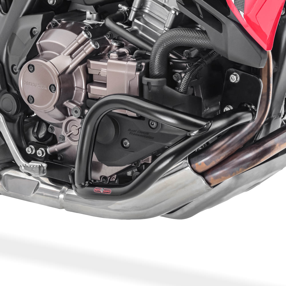 Crash bar pentru Honda Africa Twin 1000 L 16-19, Partea de jos, Negru Protectie motor
