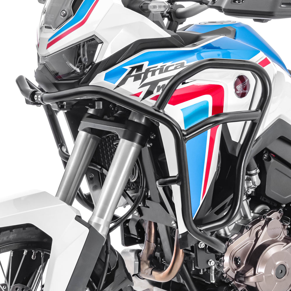 Crash bar XL pentru Honda Africa Twin 1100 20-24, Partea Superioara, Negru Protectie motor