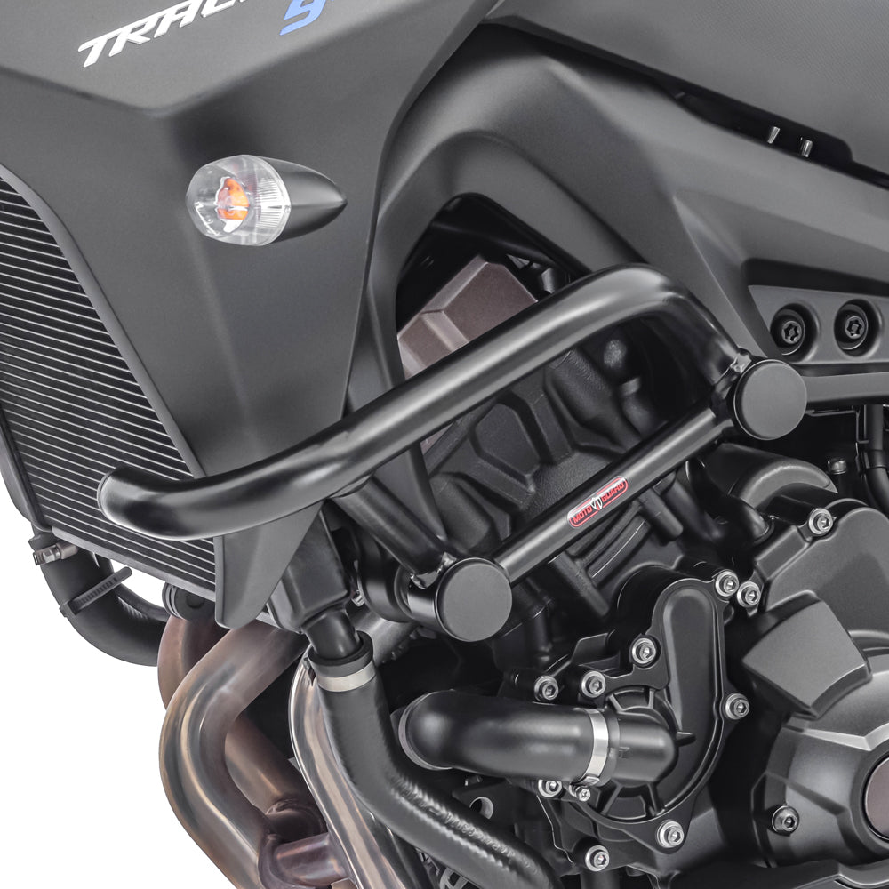Crash bar pentru Yamaha MT-09 13-16 / Tracer 900 15-20, Partea de sus, Negru Protectie motor
