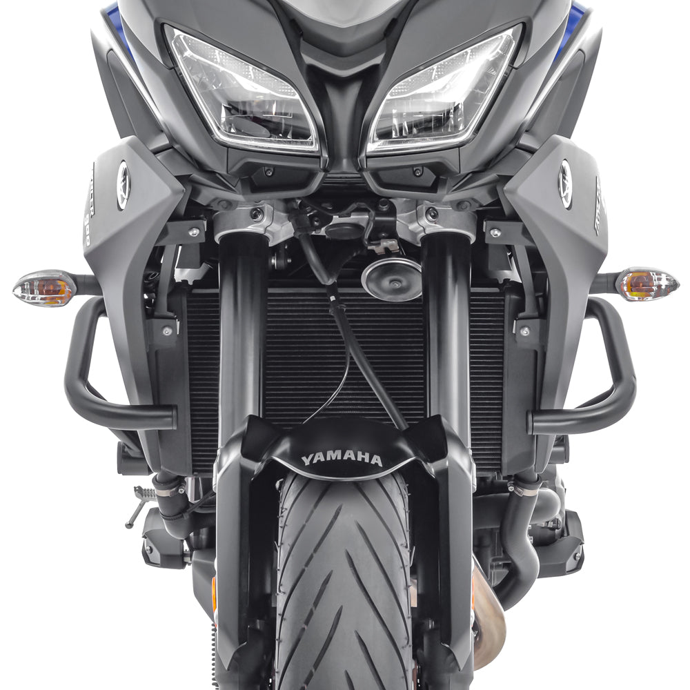 Crash bar pentru Yamaha MT-09 13-16 / Tracer 900 15-20, Partea de sus, Negru Protectie motor