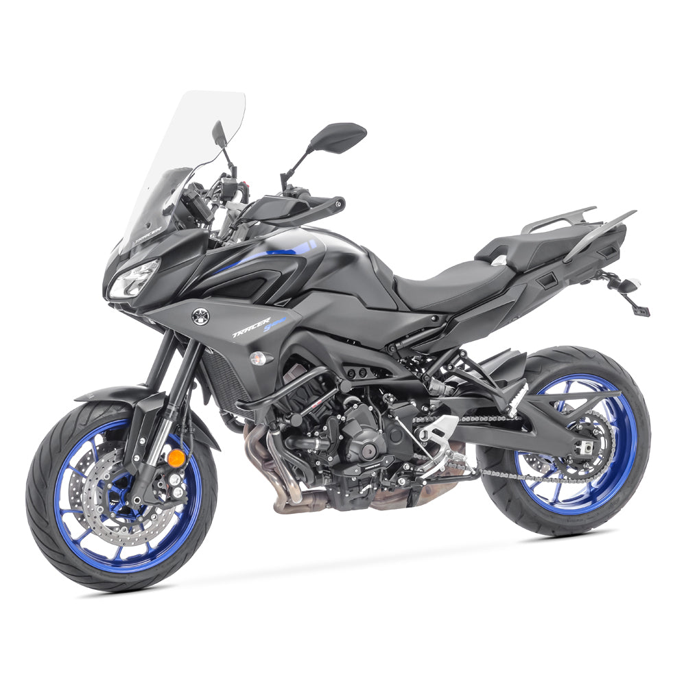 Crash bar pentru Yamaha MT-09 13-16 / Tracer 900 15-20, Partea de sus, Negru Protectie motor