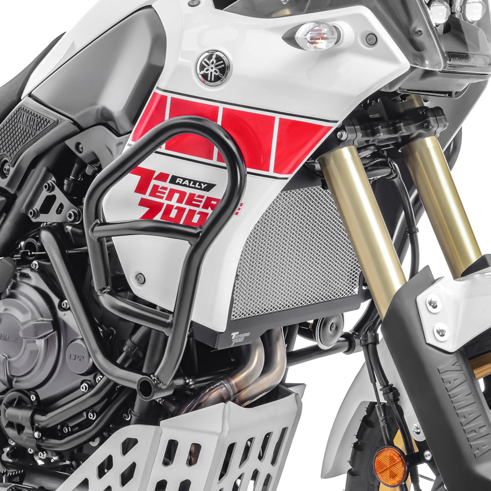 Crash bar pentru Yamaha Tenere 700 19-23, Partea de sus, Negru Protectie motor