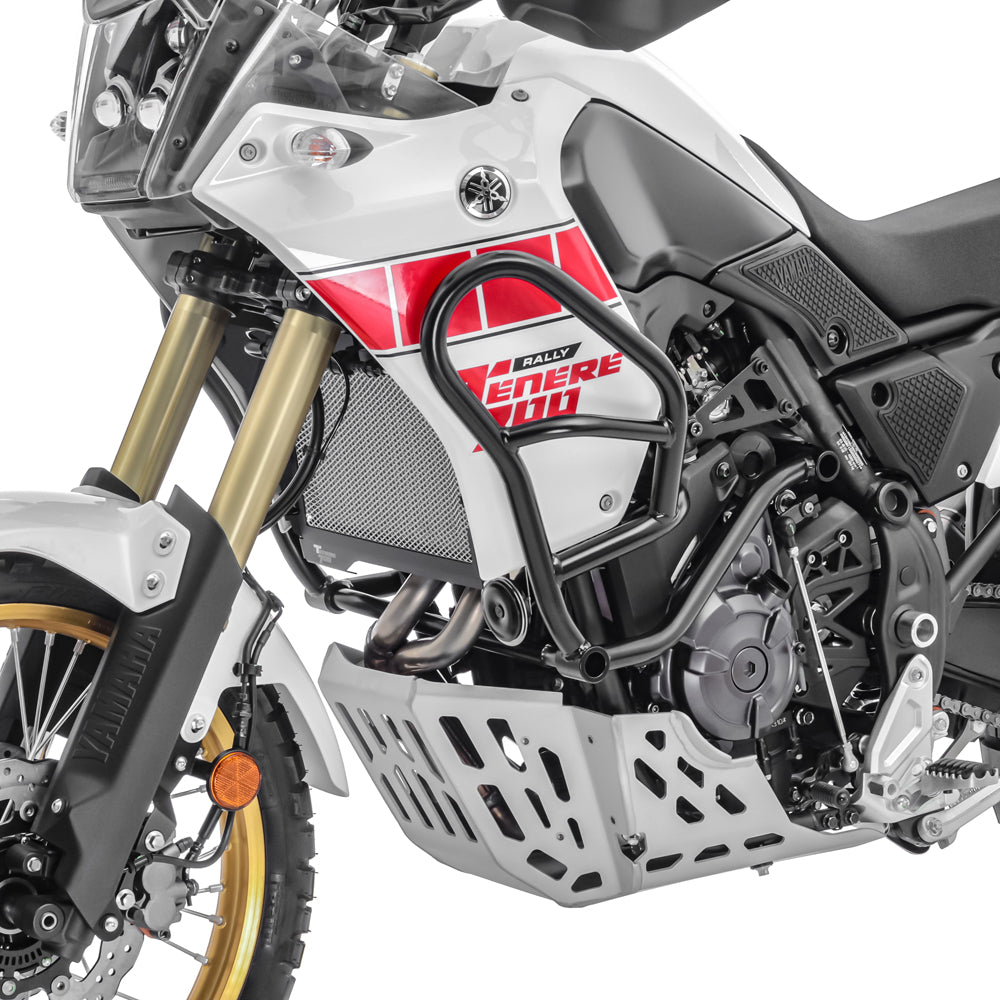 Crash bar pentru Yamaha Tenere 700 19-23, Partea de sus, Negru Protectie motor