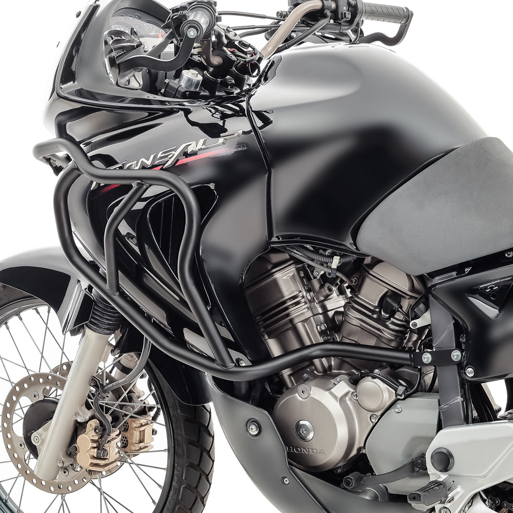 Crash bar pentru Honda Transalp XL 650 V 00-07, Partea Superioara, Negru Protectie motor