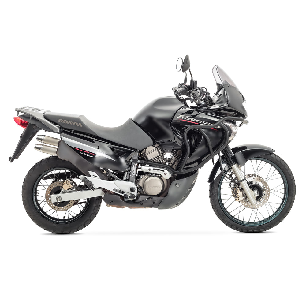 Crash bar pentru Honda Transalp XL 650 V 00-07, Partea Superioara, Negru Protectie motor