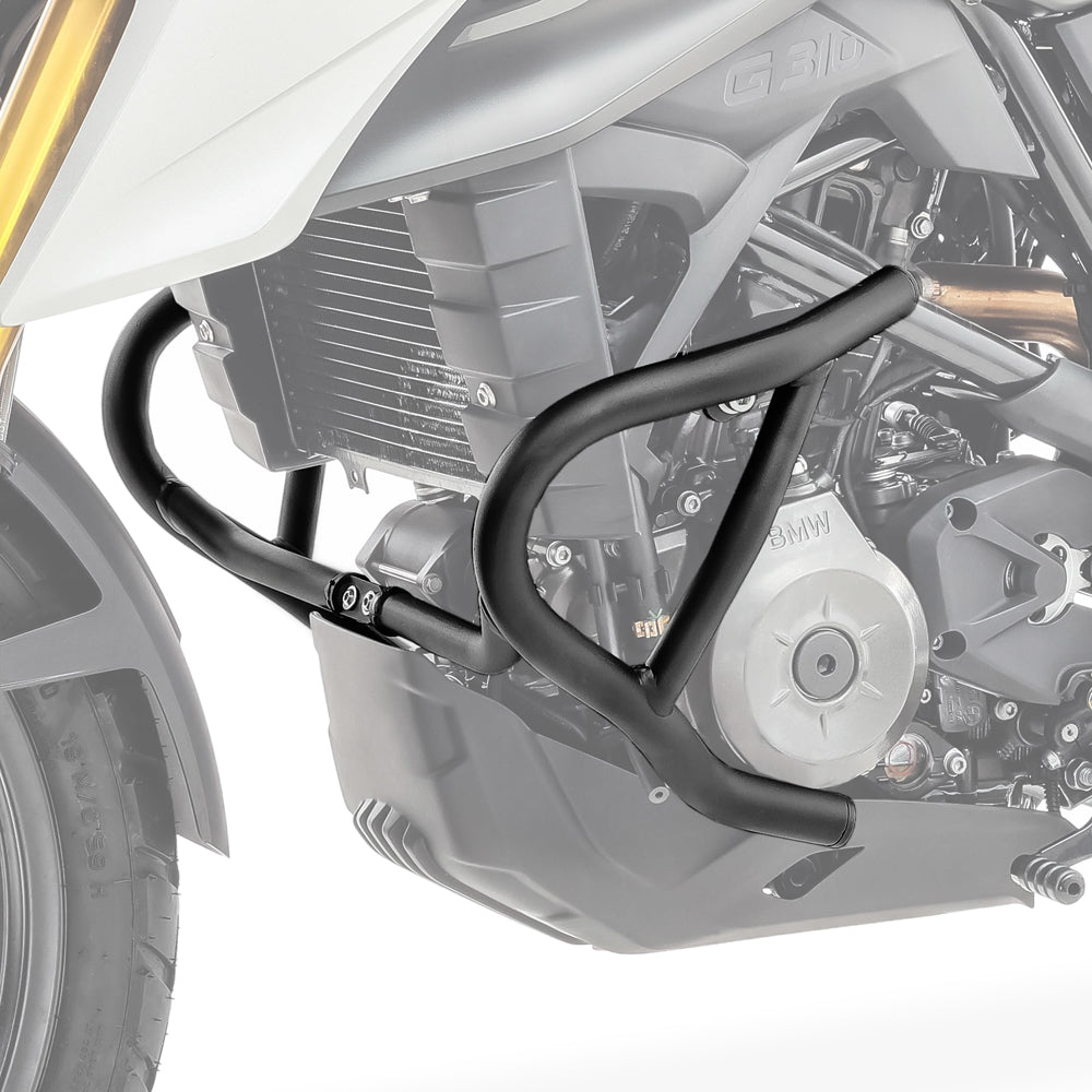 Crash bar pentru BMW G 310 GS 17-24, Partea de jos, Negru Protectie motor