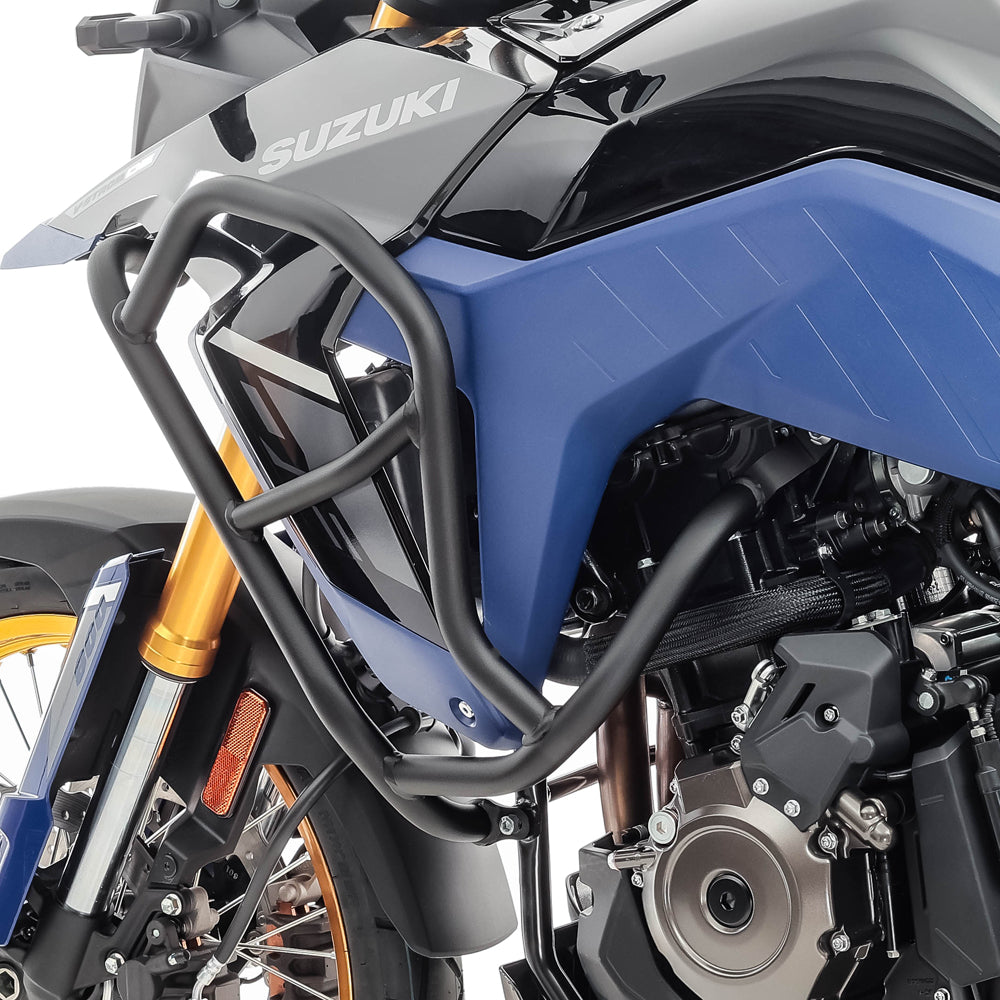 Crash bar pentru Suzuki V-Strom 800 DE 2023, Partea de sus, Negru Protectie motor