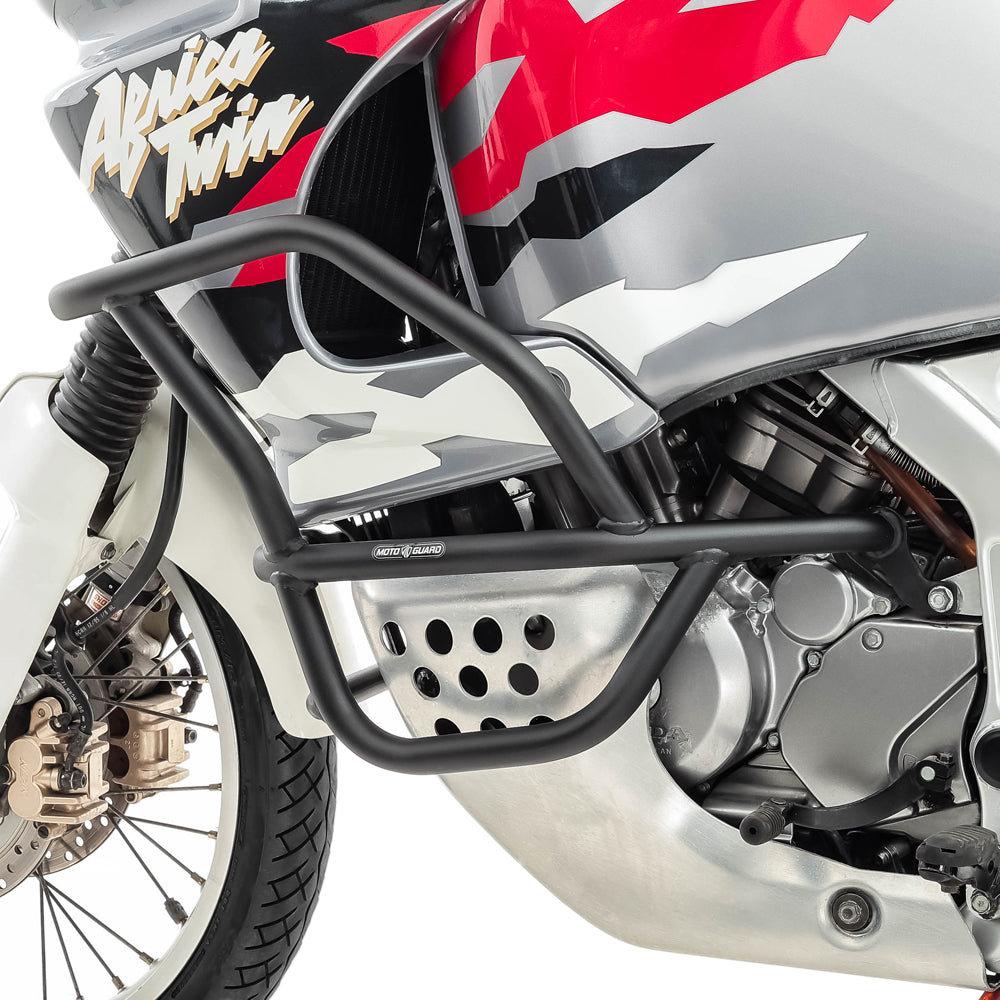 Crash bar pentru Honda Africa Twin XRV 750 93-03, Partea de jos, Negru Protectie motor