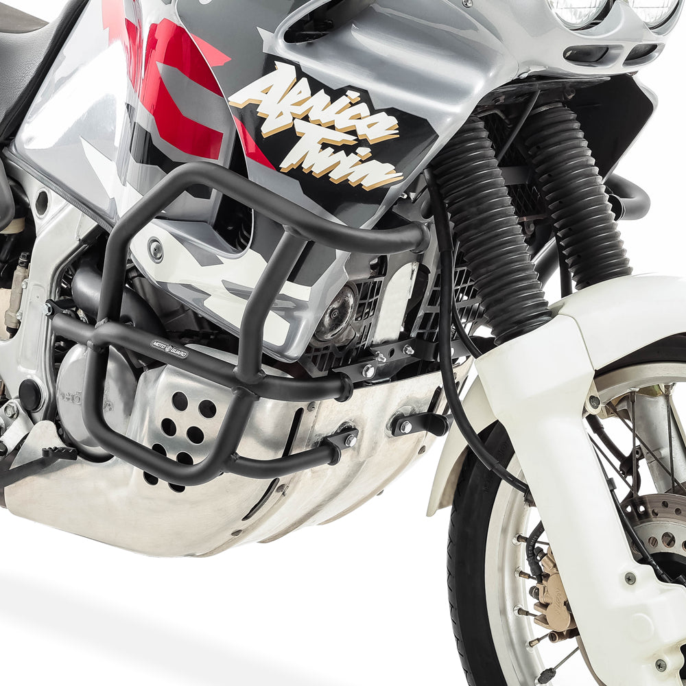 Crash bar pentru Honda Africa Twin XRV 750 93-03, Partea de jos, Negru Protectie motor