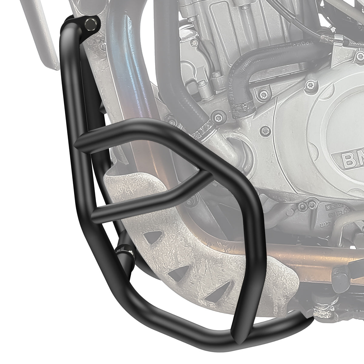 Crash bar pentru BMW F 650 GS 00-07, Partea de jos, Negru Protectie motor