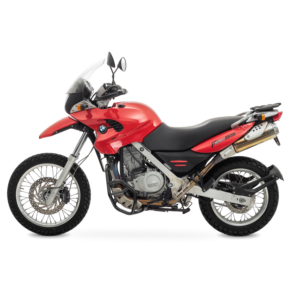 Crash bar pentru BMW F 650 GS 00-07, Partea de jos, Negru Protectie motor