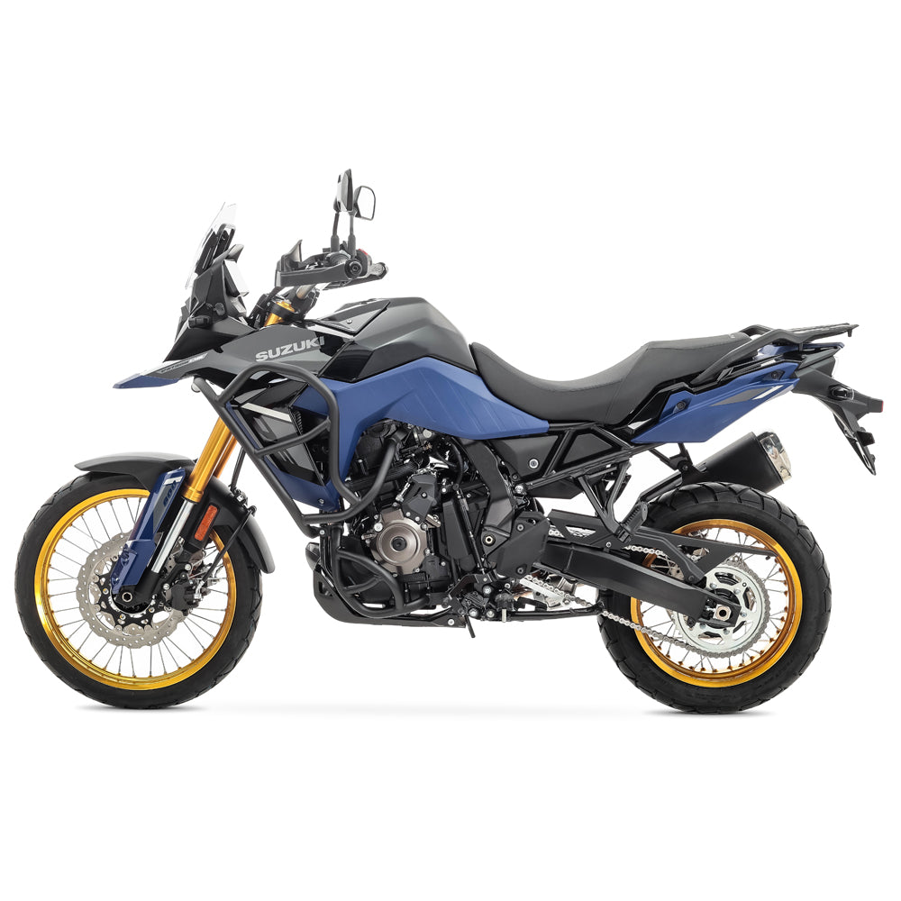 Set protectie motor full set pentru Suzuki V-Strom 800 DE 2023, Protectie motor, Negru