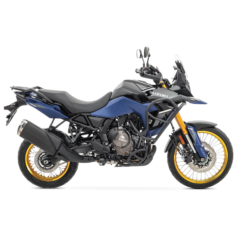 Set protectie motor full set pentru Suzuki V-Strom 800 DE 2023, Protectie motor, Negru