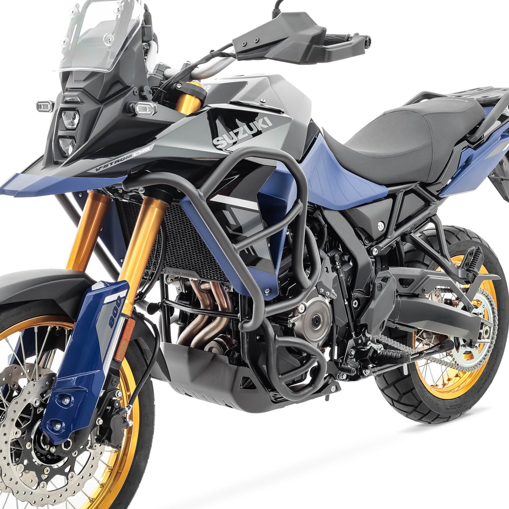 Set protectie motor full set pentru Suzuki V-Strom 800 DE 2023, Protectie motor, Negru