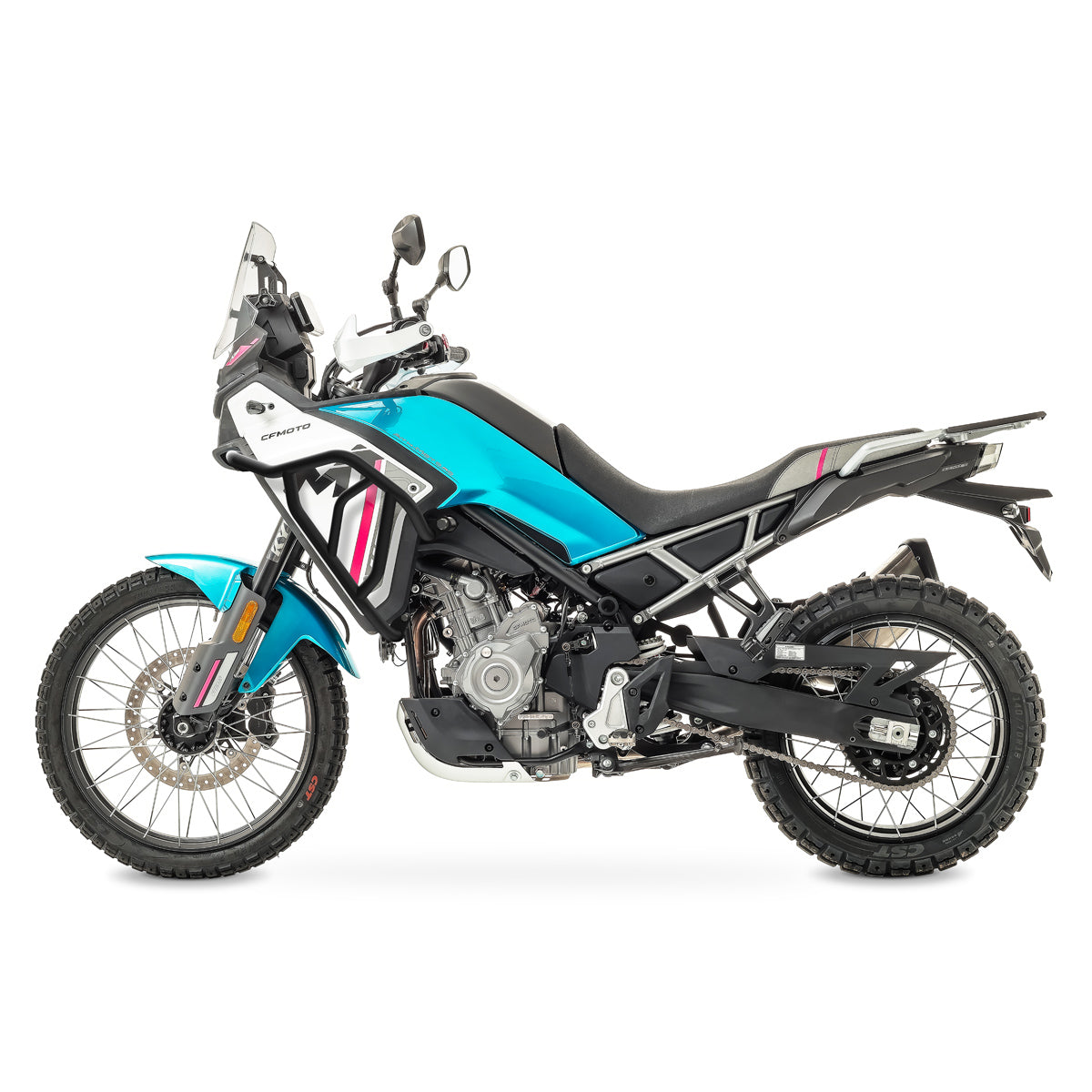 Crash bar pentru CFMoto 450MT 24-25, Negru, Partea superioara