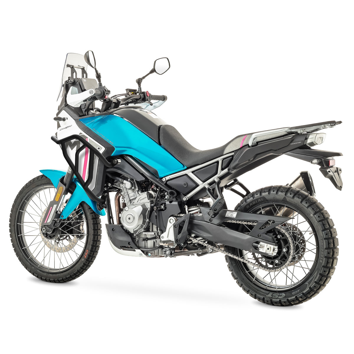 Crash bar pentru CFMoto 450MT 24-25, Negru, Partea superioara