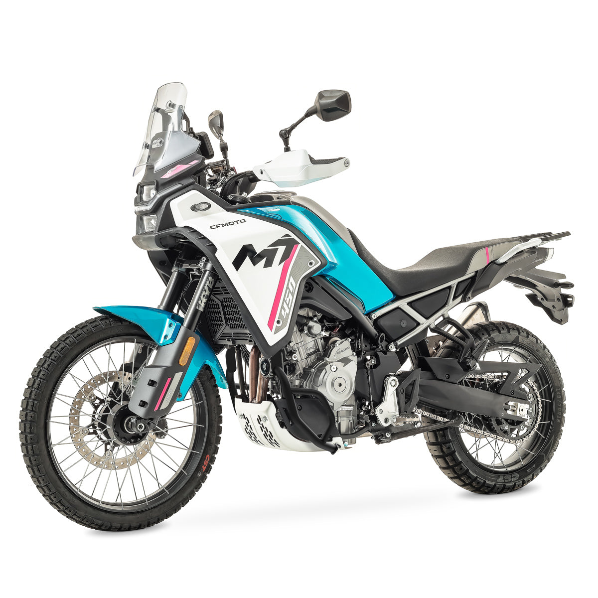 Crash bar pentru CFMoto 450MT 24-25, Negru, Partea inferioara