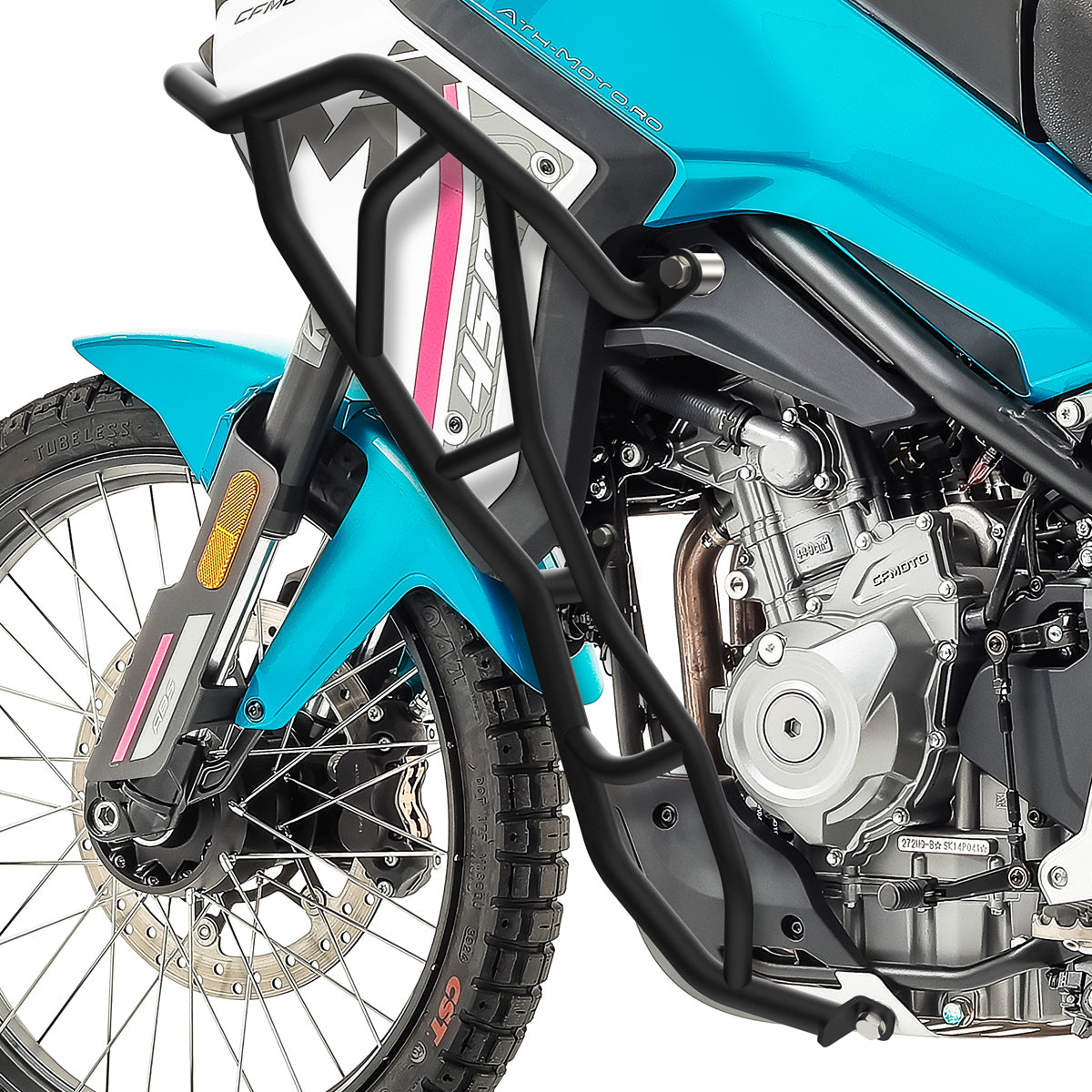 Crash bar pentru CFMoto 450MT 24-25, Negru, Complet