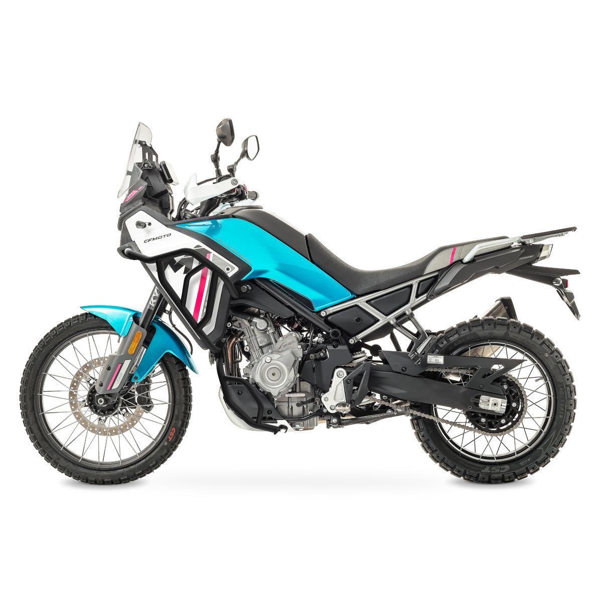 Crash bar pentru CFMoto 450MT 24-25, Negru, Set complet
