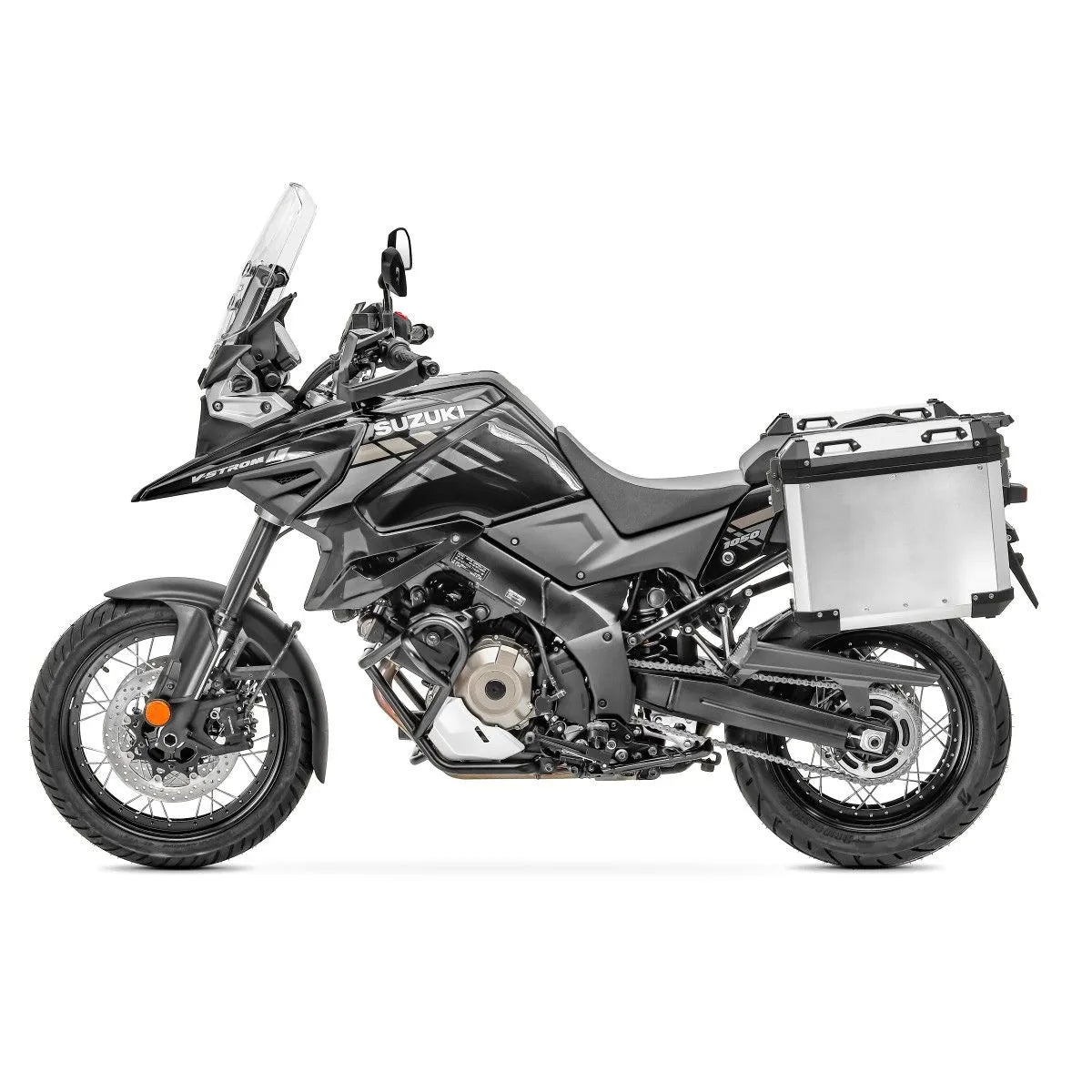 Set genti laterale compatibil cu BMW R 1250 GS 19-23, Argintiu