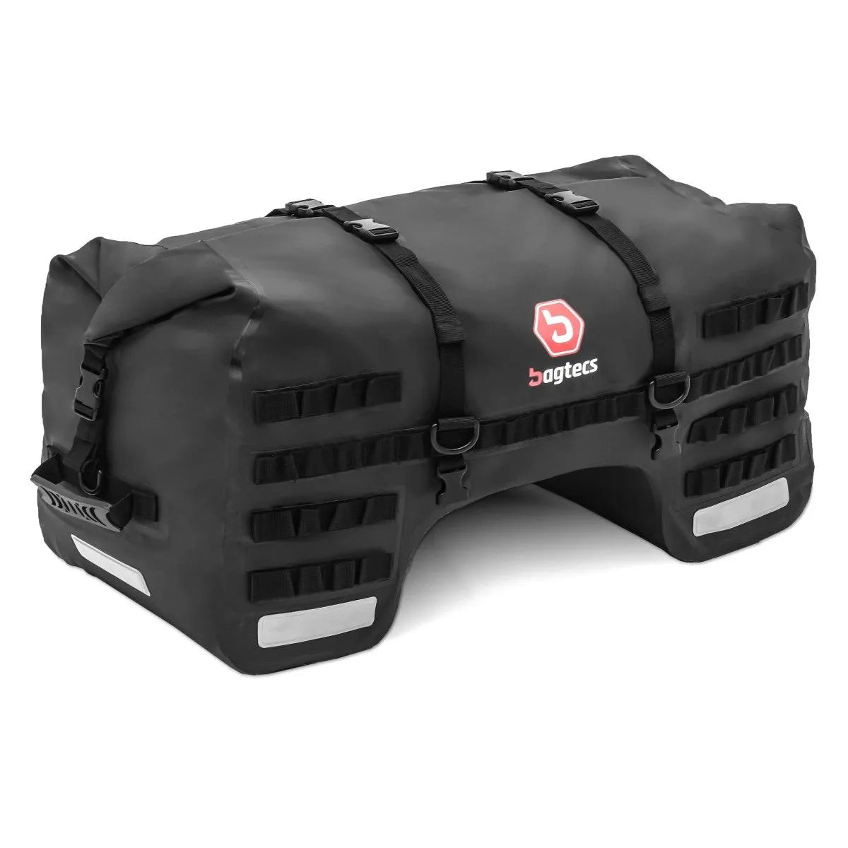 Set geanta codita Bagtecs SX70 impermeabila, 70 L, negru