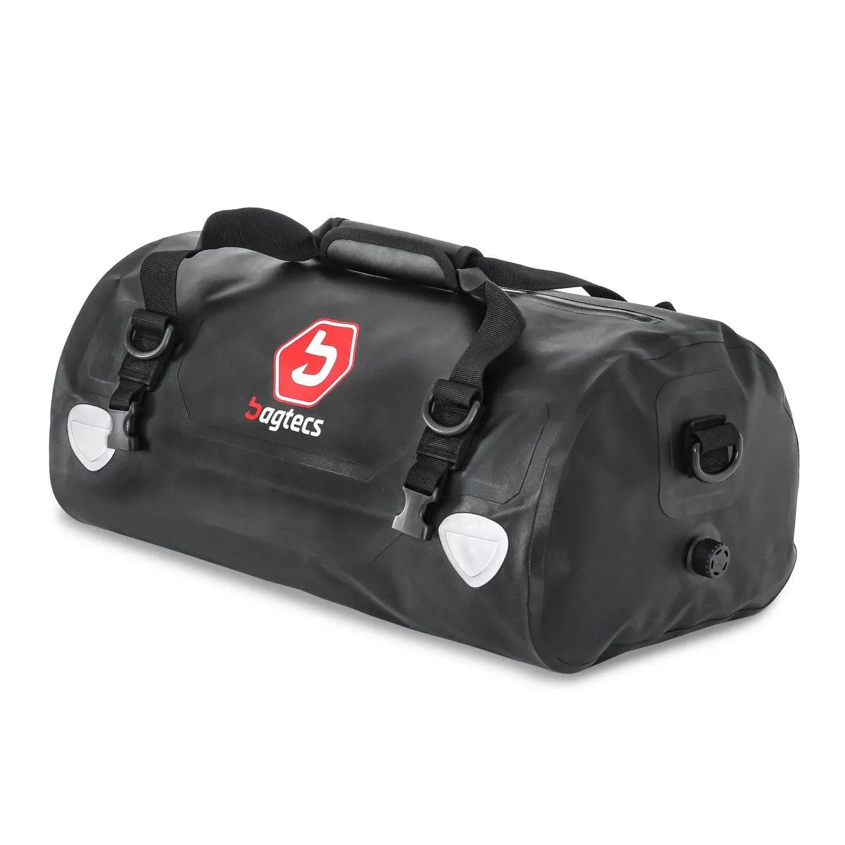 Set geanta codita Bagtecs XB50 + XF30, impermeabila, negru, 80L