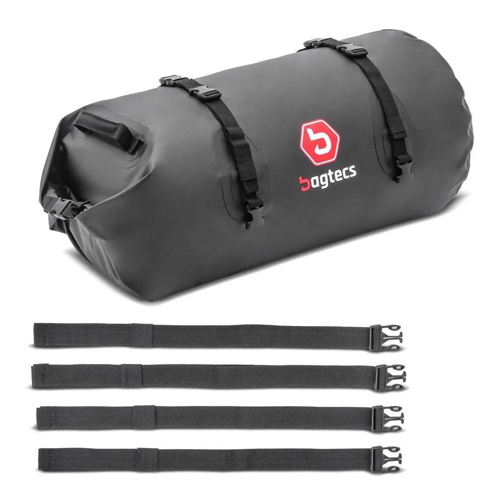 Geanta codita moto Bagtecs BR50 Roll bag, 50 litri, negru