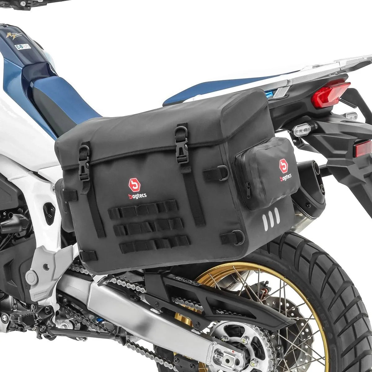 Geanta laterală pentru motocicletă, din PVC, Impermeabilă, Universală, Bagtecs BPW