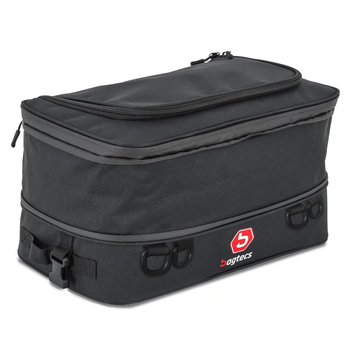 Set 2x geanta interioara moto pentru cutii laterale auminiu, Bagtecs BF2, Neagra