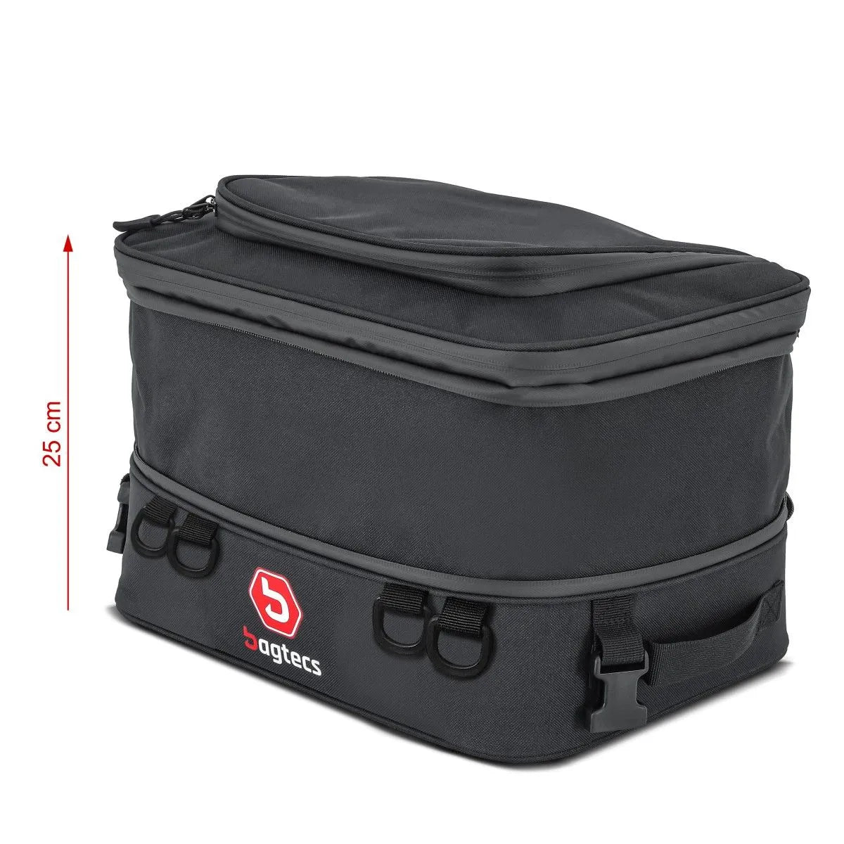 Geanta suplimentara pentru Top Case Bagtecs BA2, Negru