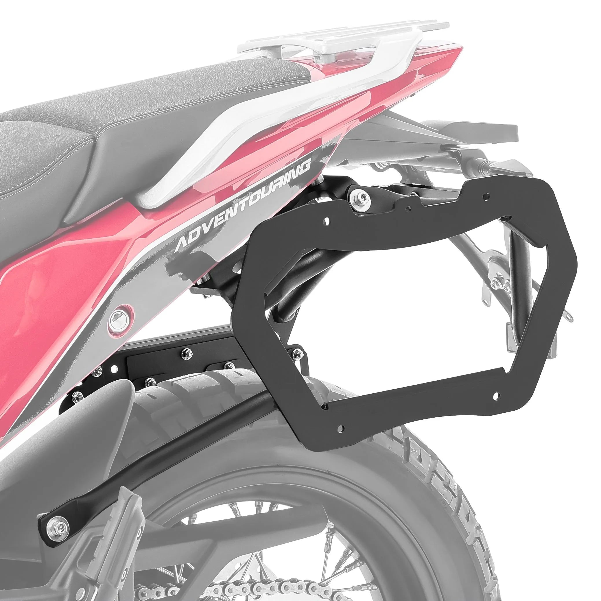 Set suport pentru genti laterale compatibil cu Moto Morini X-Cape 650 21-24 , suport sacoșe Bagtecs SLP, Negru