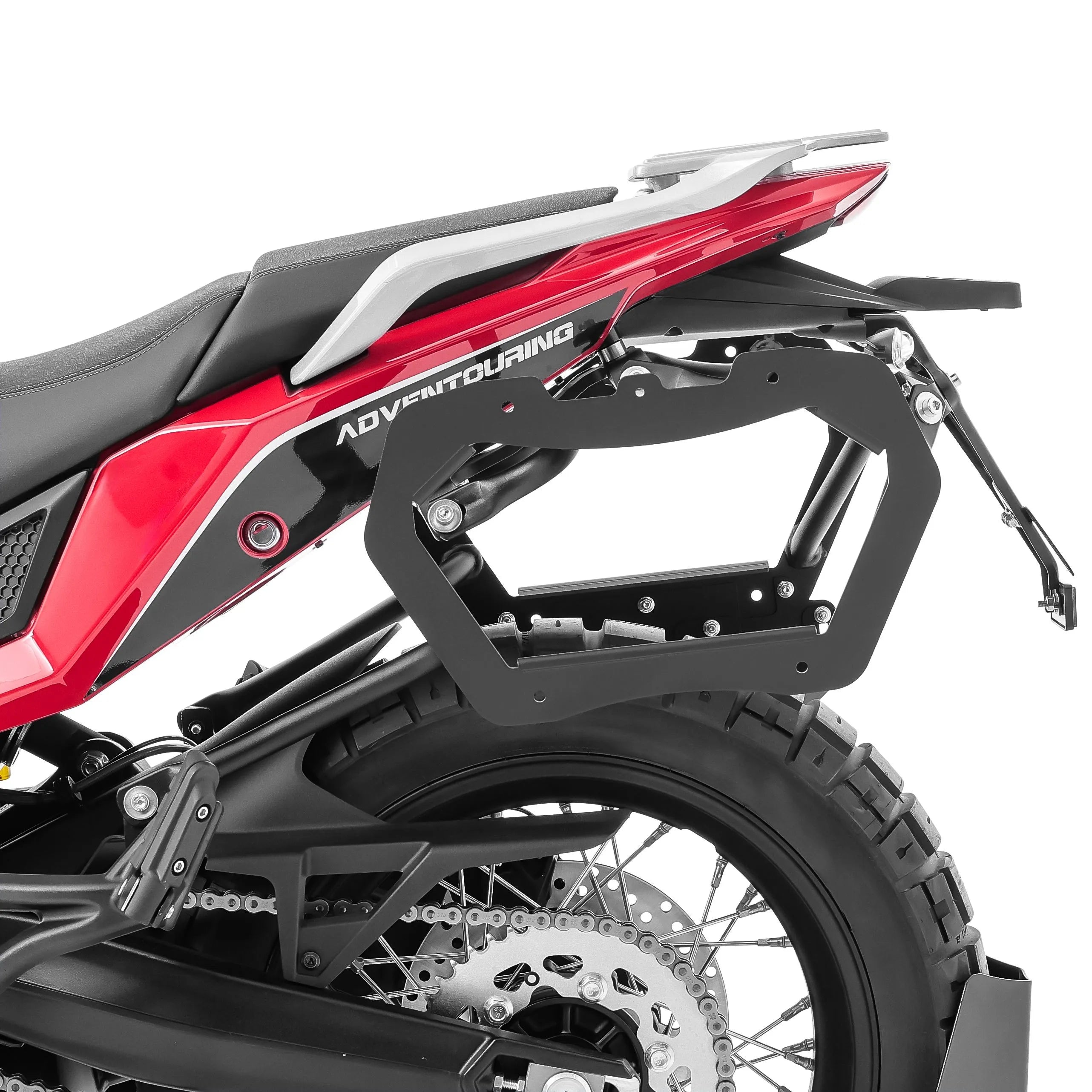 Set suport pentru genti laterale compatibil cu Moto Morini X-Cape 650 21-24 , suport sacoșe Bagtecs SLP, Negru