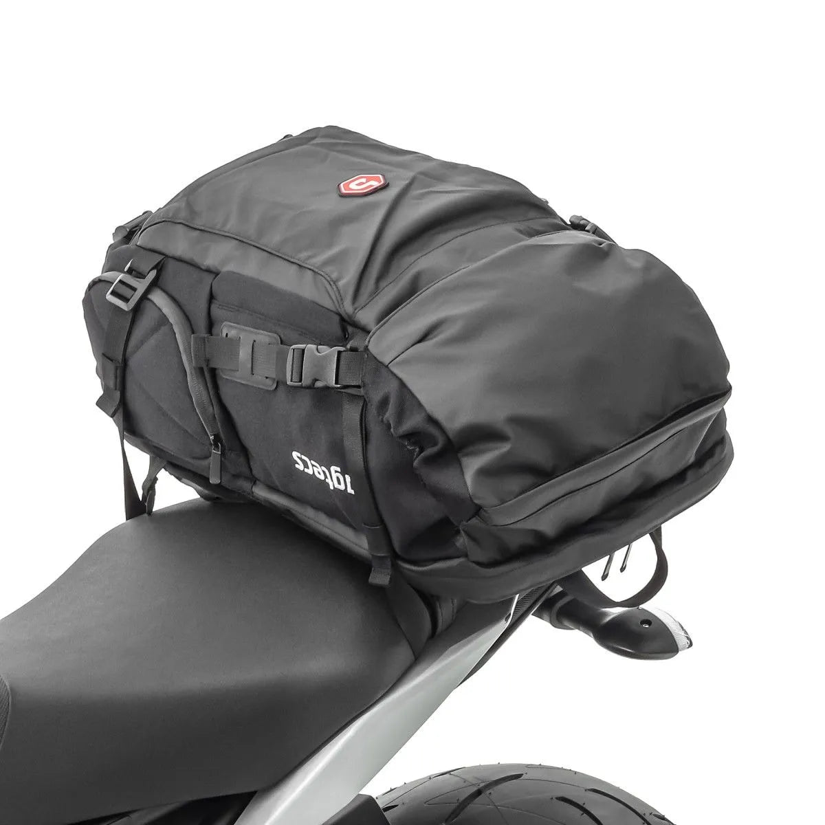 Geanta codita Bagtecs HX5 negru 45L , cu suport casca